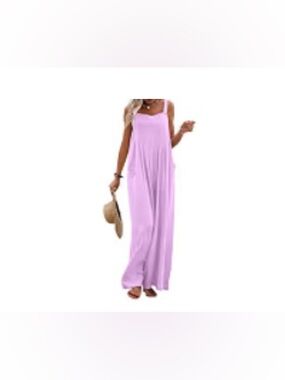 Wisteria/Lavender One-Piece Soft Overalls